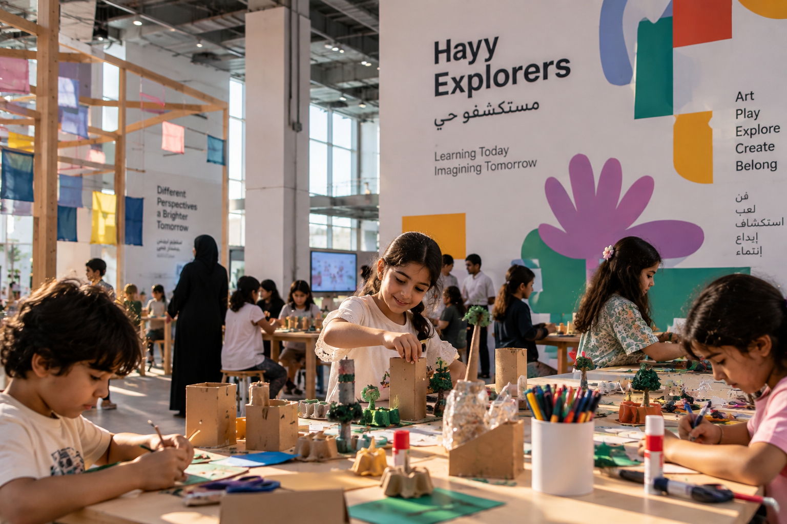 Hayy Explorers Invites Young Minds to Build New Worlds in Jeddah