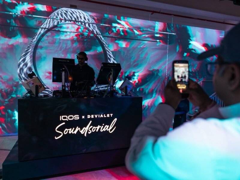IQOS and Devialet Bring Soundsorial Collaboration to Jeddah