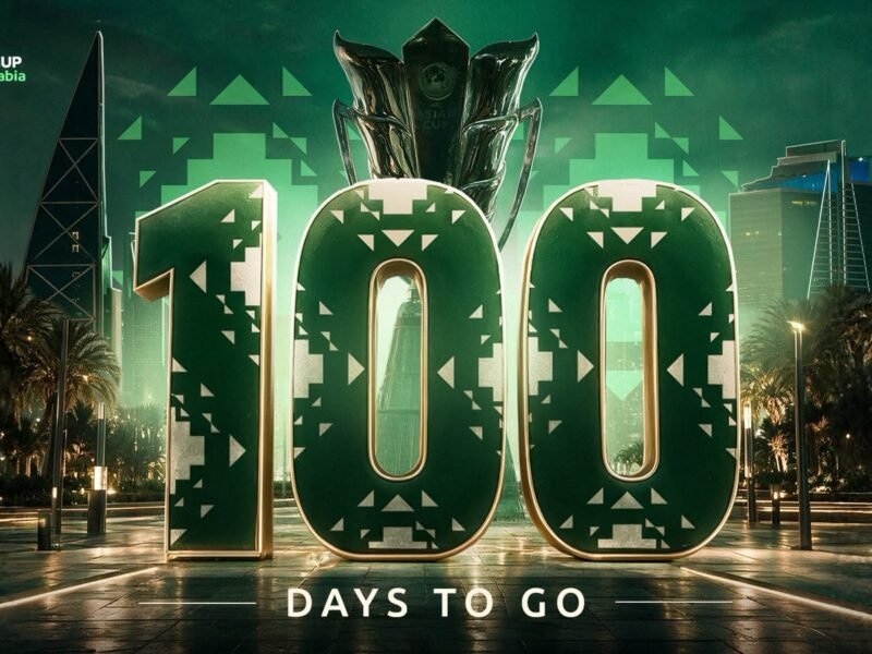 100 Days to Go Until AFC Asian Cup Saudi Arabia 2027