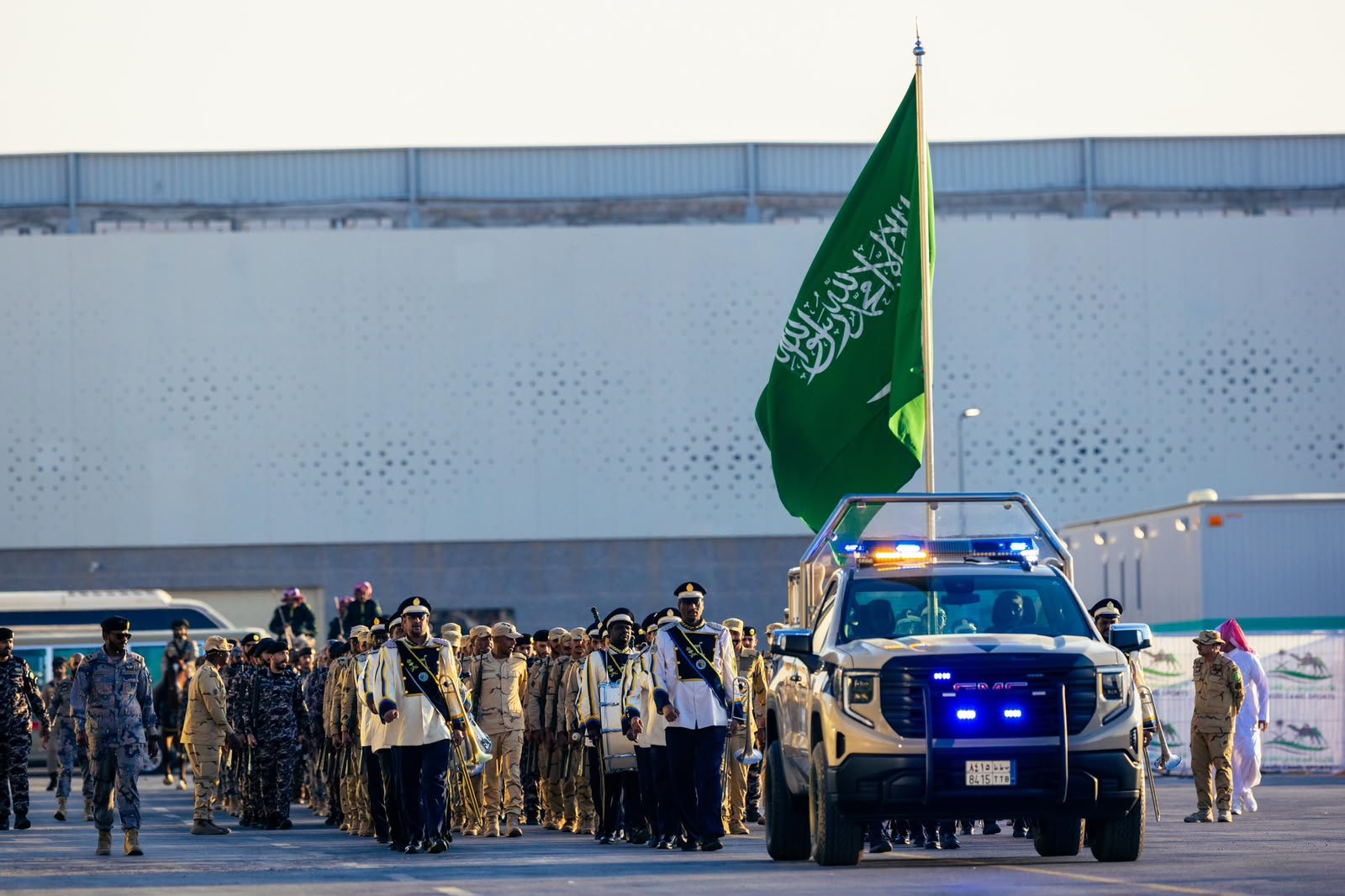 Military Displays Join Saudi International Falcons and Hunting Exhibition 2026