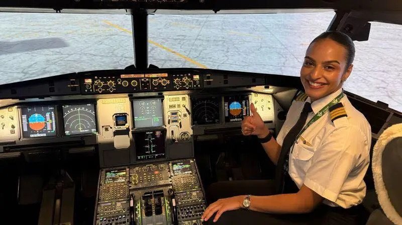 Balqis Alfaraj Makes History as First Female Pilot at Saudia