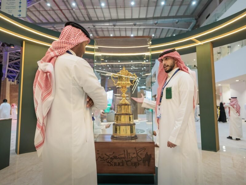 The World’s Most Valuable Trophy on Display at Saudi Falcons and Hunting Exhibition