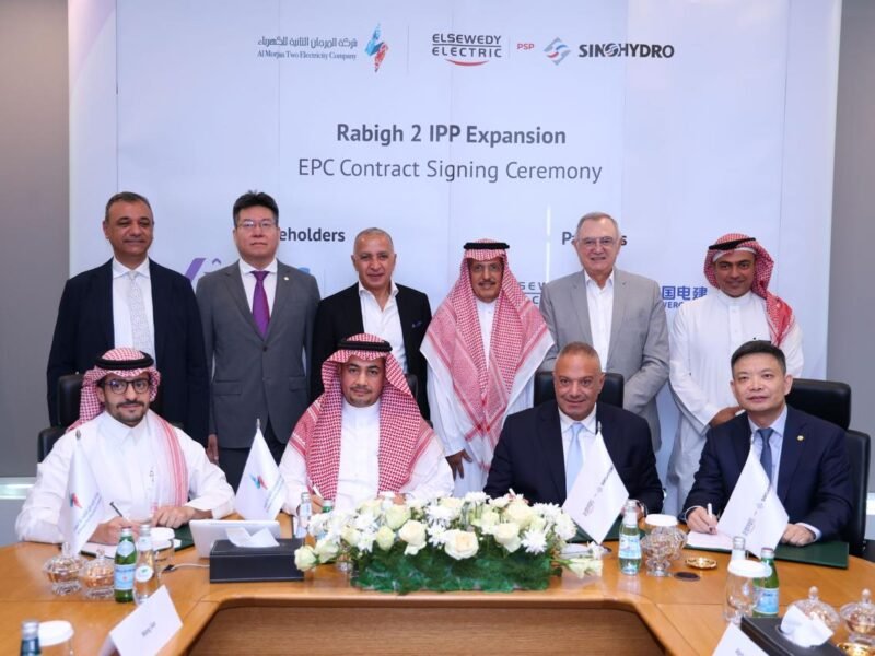 ELSEWEDY ELECTRIC PSP and Sinohydro Sign EPC Contract for $2.2 Billion Rabigh 2 Power Project